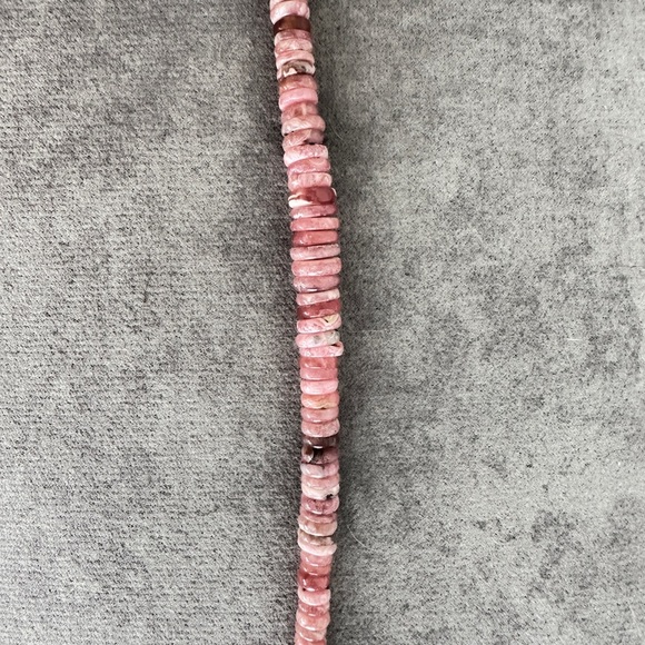 Jay King Rhodochrosite Graduated Bead 18" Sterling Silver Necklace - Picture 4 of 7